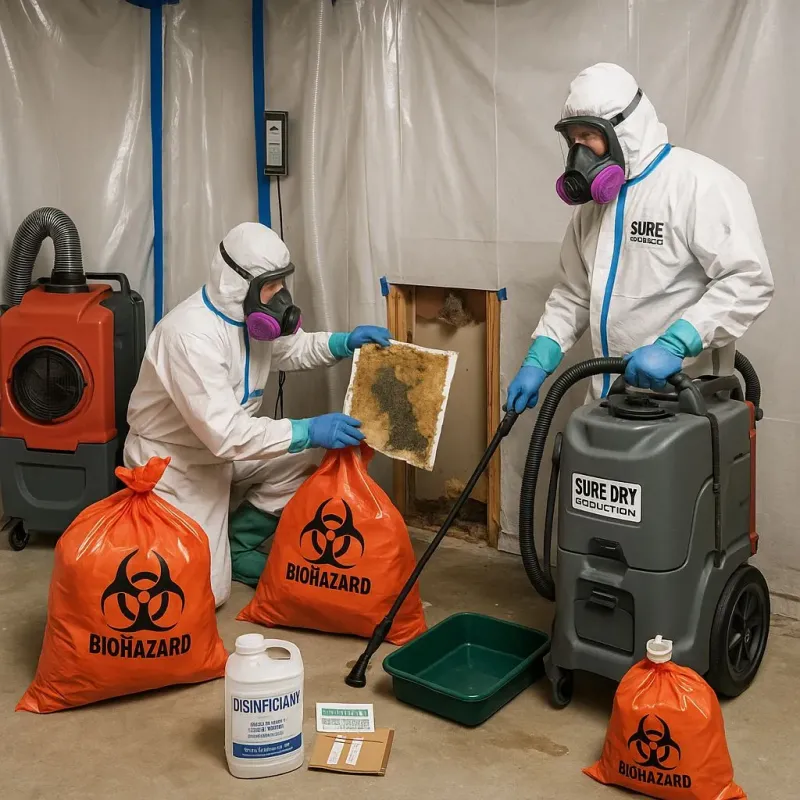 Contaminated Water Handling Protocols process in Quitman County, MS